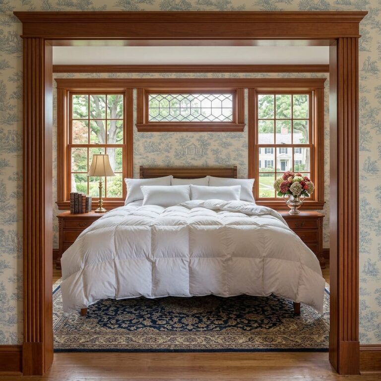 90% White Goose Down Comforter