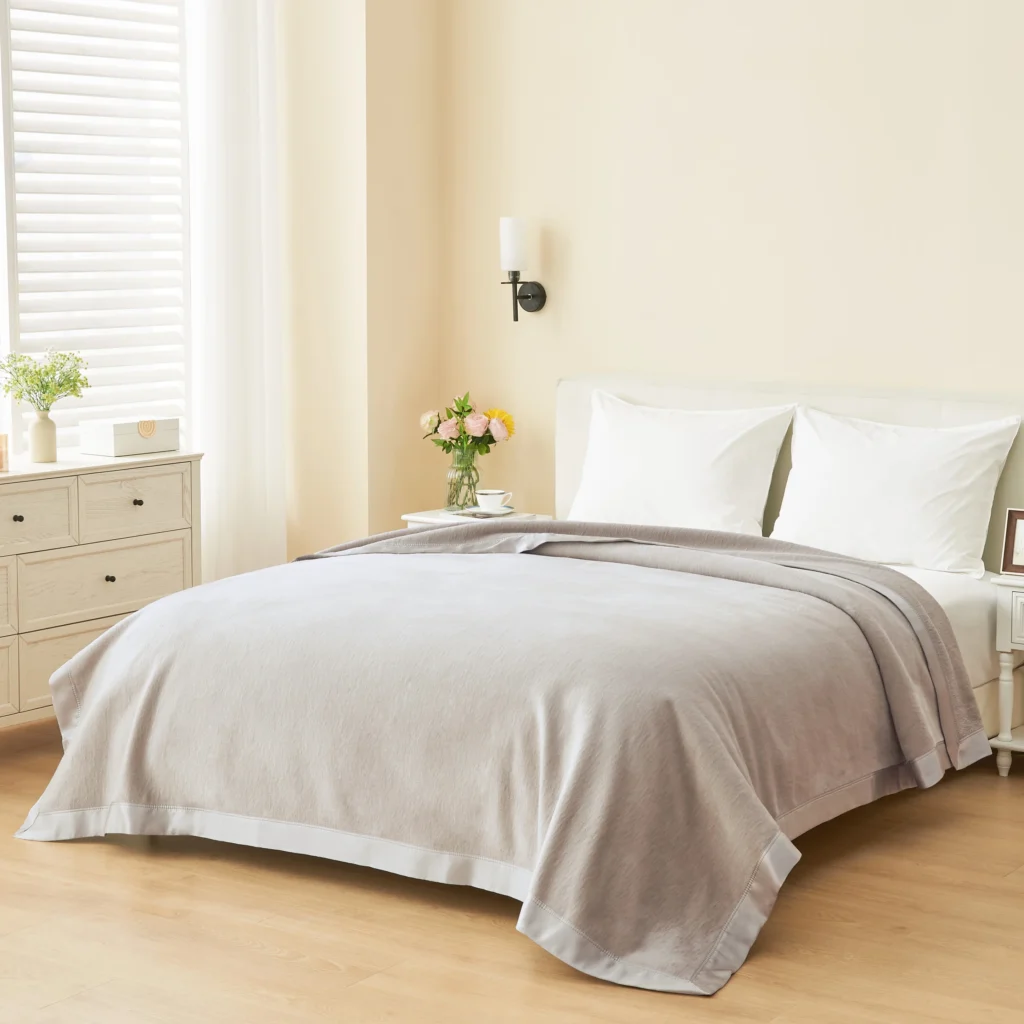 Mulberry Silk / BCI Cotton Blanket