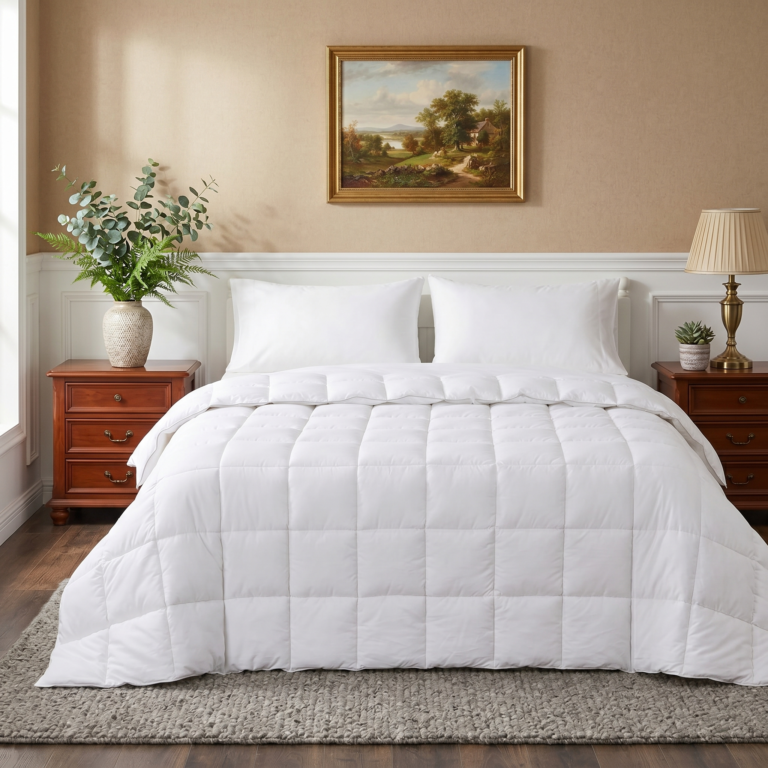 Microfiber Filled All Season Cotton Duvet