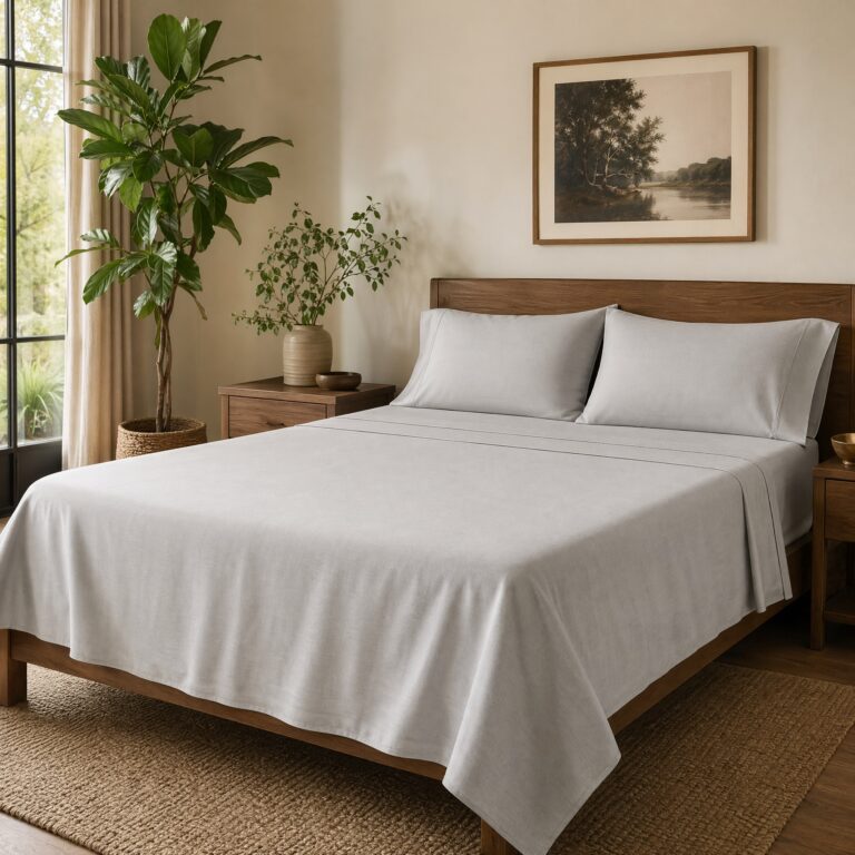 Graphene-Powered Cotton & Viscose Blend Sheet Sets