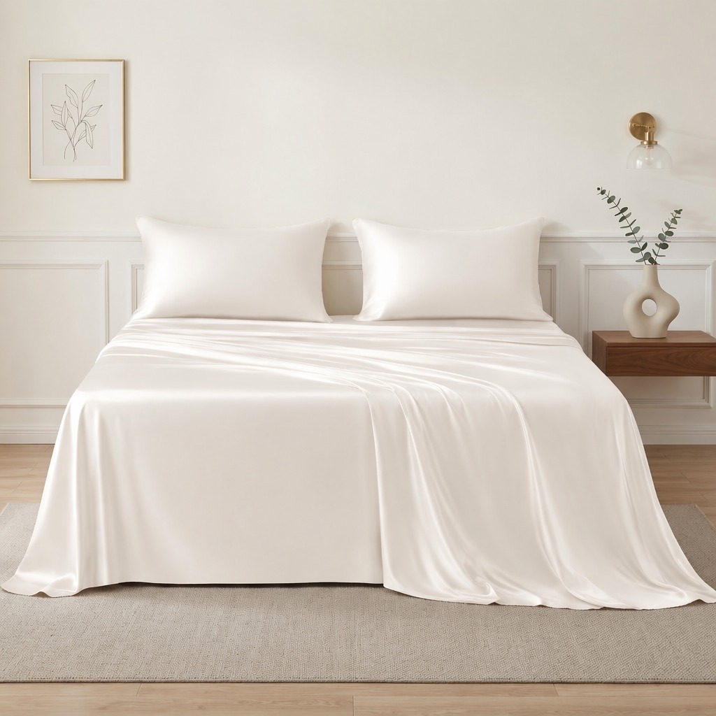 6A Mulberry Silk 4pcs Sheet Sets