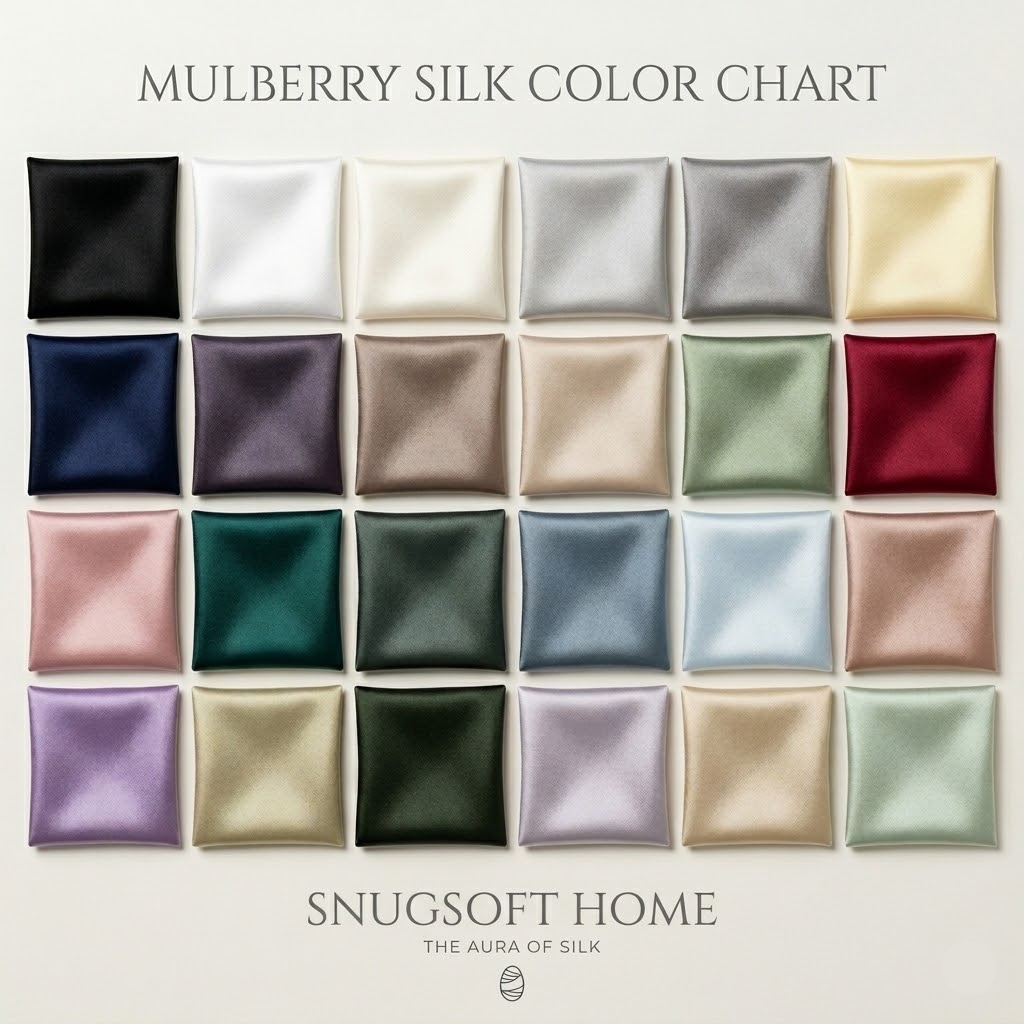 6A Mulberry Silk 4pcs Sheet Sets
