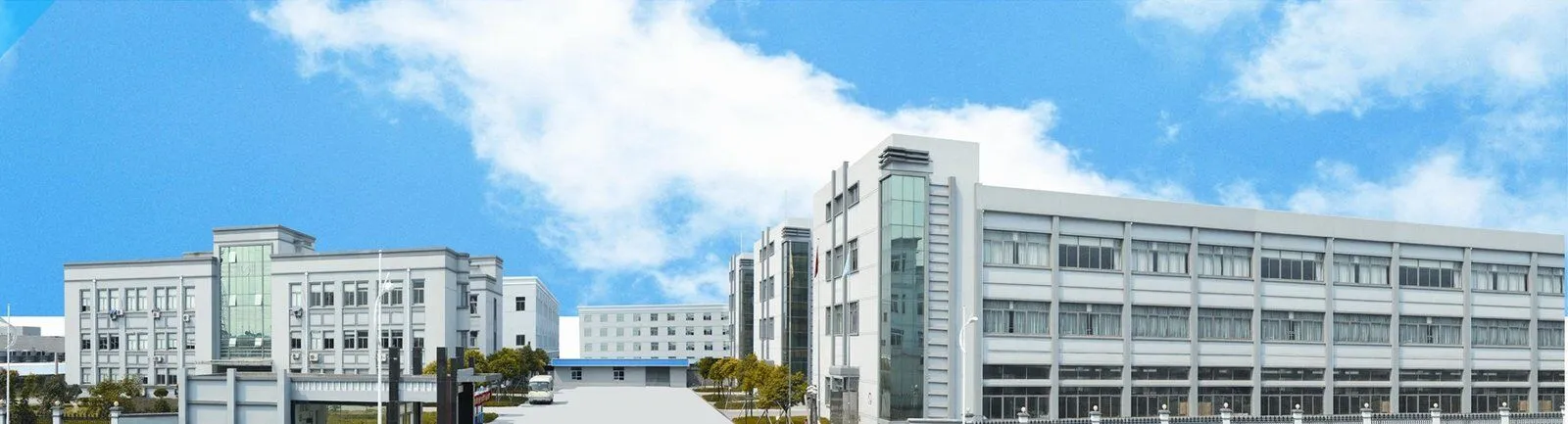 Factory overview -- panoramic view of SnugSoft Home manufacturing facility